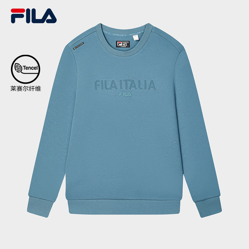 FILA CORE LIFESTYLE WHITE LINE GRENOBLE Men Sweatshirt (Blue / White)