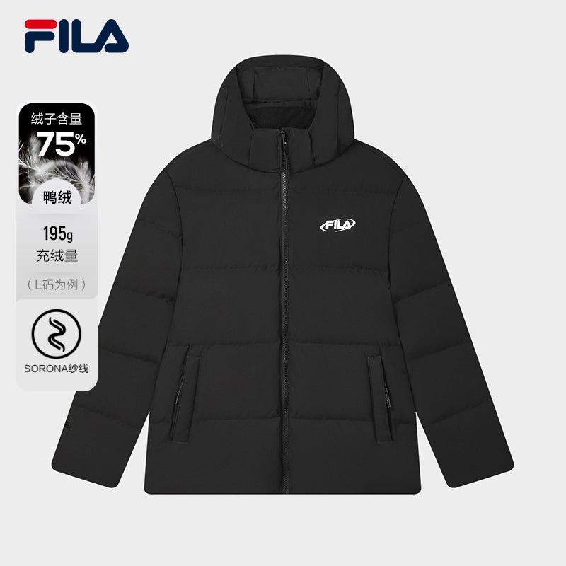 FILA CORE LIFESTYLE FILA ORIGINALE WINTER TENNIS CLUB Men Down Jacket (Black)