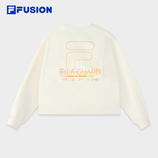 FILA FUSION INLINE URBAN TECH FUTURE TECH STREET Women Sweatshirt (White)