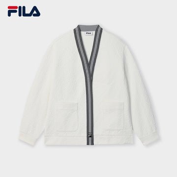 FILA CORE LIFESTYLE EMERALD FANCY BRERA Women Knit Sweater (White)