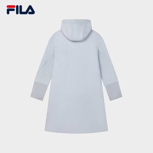 FILA CORE LIFESTYLE EMERALD GEOMETRIC SNOW Women Woolen Sweater (Light Blue)