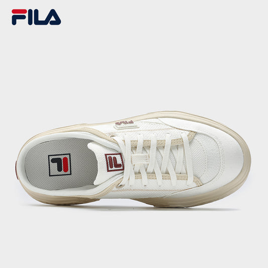 FILA CORE FASHION ORIGINALE Rock Mule Women Canvas Shoes (Black / Cream White)