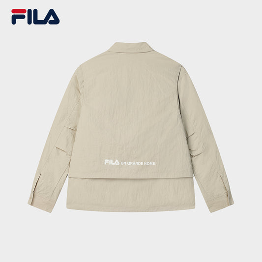 FILA CORE LIFESTYLE ORIGINALE VANGUARD EXPLORATION Men Woven Jacket (Matcha Khaki)