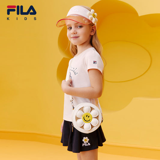 FILA KIDS x WIGGLE WIGGLE ORIGINALE Girls Messenger Bag in White