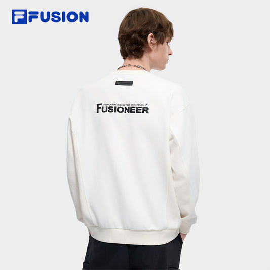 FILA FUSION INLINE FUSION LIFE X FUSIONEER FIELD OF CLASSIC Men Sweatshirt (White)