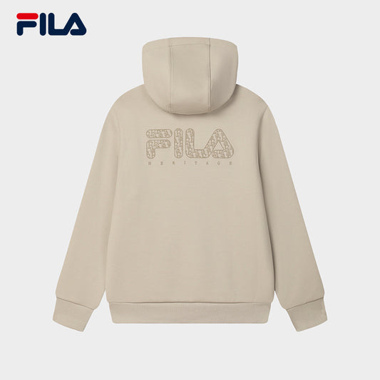 FILA CORE LIFESTYLE HERITAGE CLASSIC MONOGRAM Men Hoodie (Light Khaki)