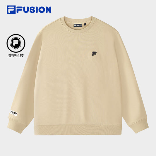 FILA FUSION INLINE URBAN TECH FUTURE TECH STREET Men Sweatshirt (Olive Green / Light Khaki / White)