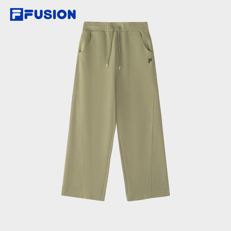 FILA FUSION INLINE FUSION LIFE X FUSIONEER 
FIELD OF CLASSIC Women Knit Pants (Matcha Khaki)