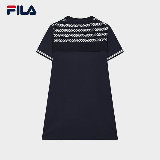 FILA CORE LIFESTYLE EMERALD LE GRAND PALAIS PARIS Women Dress (Navy)