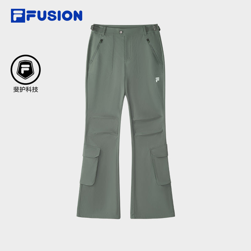 FILA FUSION INLINE URBAN TECH TECH-SPHERE URBANITY Women Woven Pants (Green)