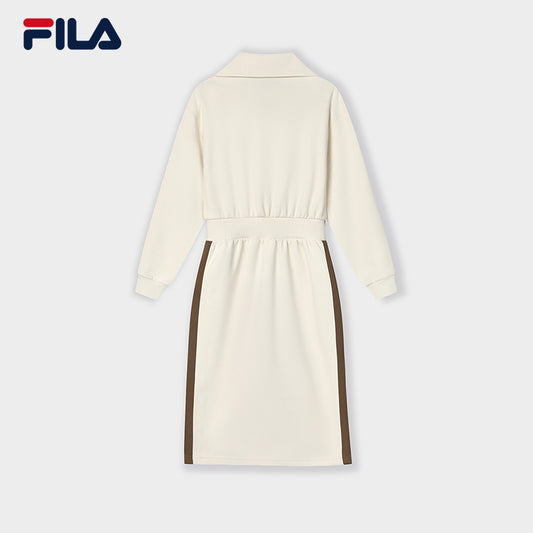 FILA CORE WHITE LINE FILA ORIGINALE Women's Dress in White