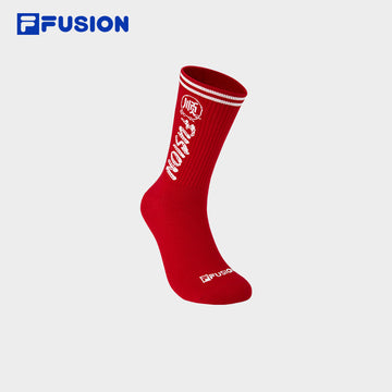 FILA FUSION INLINE FILA FUSION LIFE ACCESSORIES Unisex Knee High Socks  (Grey / Red / Ash)