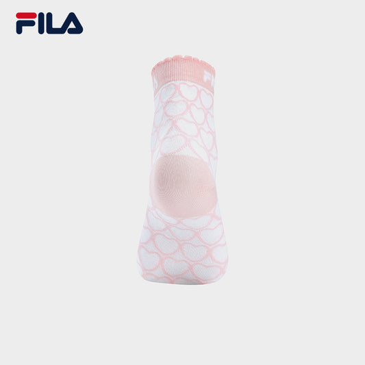 FILA CORE LIFESTYLE  Women Middle Socks (Black / Pink)