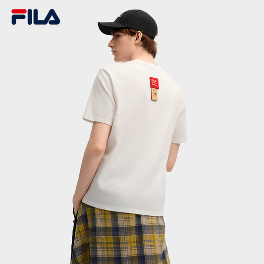 FILA CORE LIFESTYLE ORIGINALE FILA SOPHEY Men Short Sleeves T-Shirt (White)