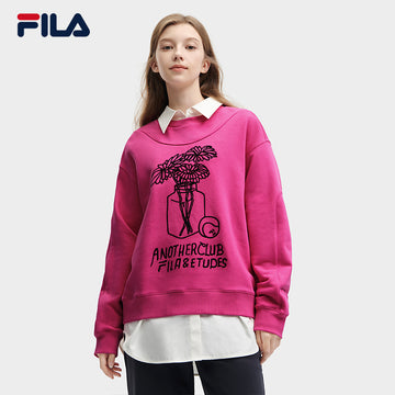 FILA CORE x ETUDES ANOTHER CLUB Women's Sweat in Pink