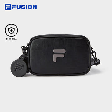 FILA FUSION INLINE BAGS Unisex Crossbody Bag (Black)