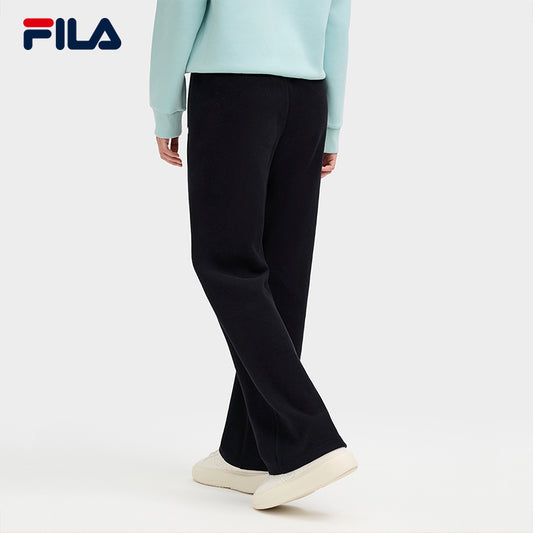 FILA CORE LIFESTYLE ORIGINALE HERITAGE Women Knit Pants (Black)