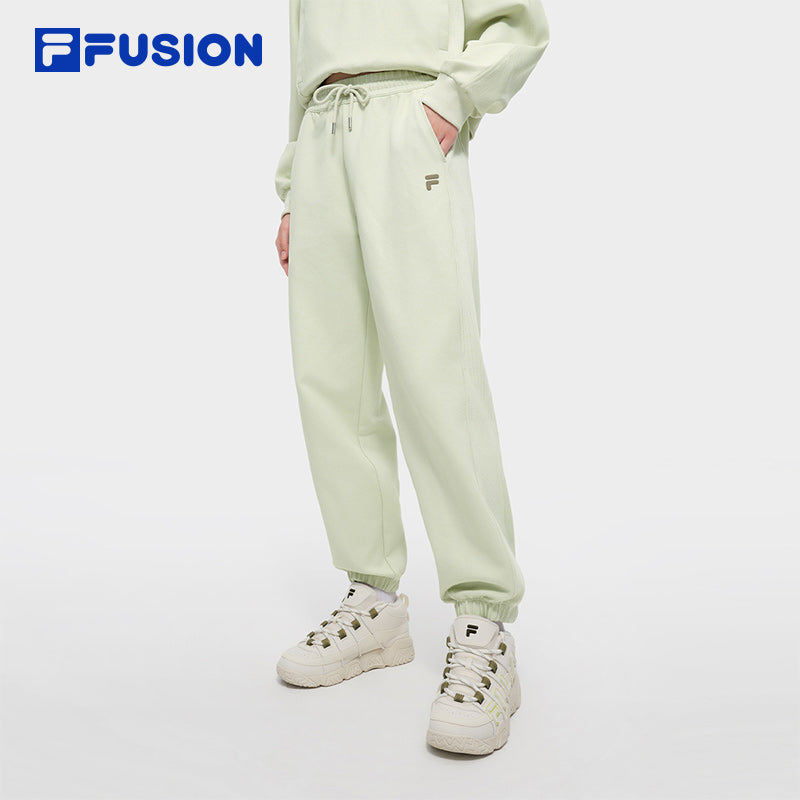 FILA FUSION INLINE FUSION LIFE X FUSIONEER 
FIELD OF CLASSIC Women Knit Pants (Light Green)