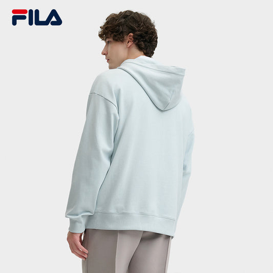 FILA CORE LIFESTYLE FILA MILANO STUDIO IN MILAN Men Hoodie (Blue / Light Khaki)