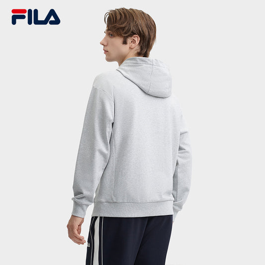 FILA CORE LIFESTYLE FILA ORIGINALE WINTER TENNIS CLUB Men Hoodie (Grey)