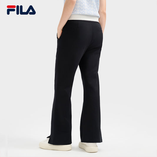 FILA CORE LIFESTYLE WHITE LINE THE GALLERIA VITTORIO EMANUELE II Women Knit Pants (Black)