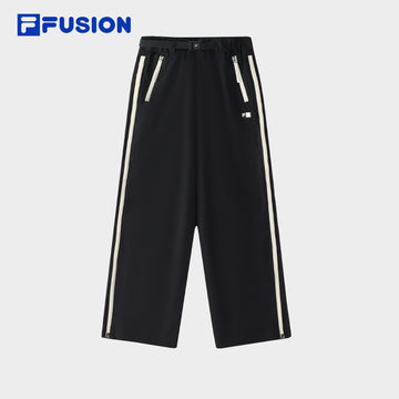 FILA FUSION CROSS OVER FILA X DOE LAND AHOY Women Woven Pants (Black)