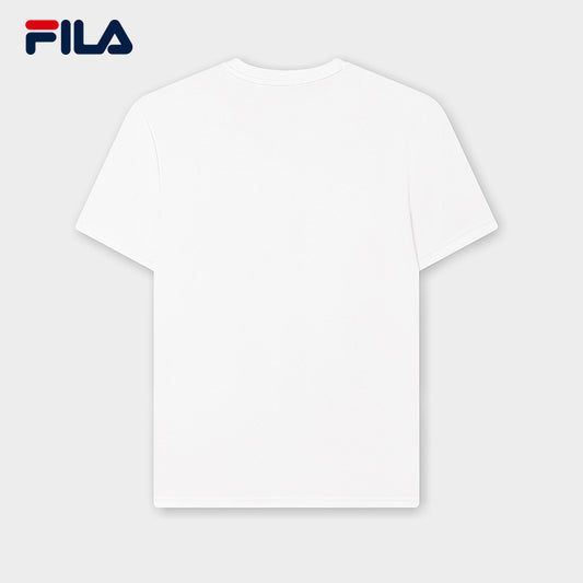 FILA CORE LIFESTYLE WHITE ORTISEI Men Short Sleeves T-Shirt (White)