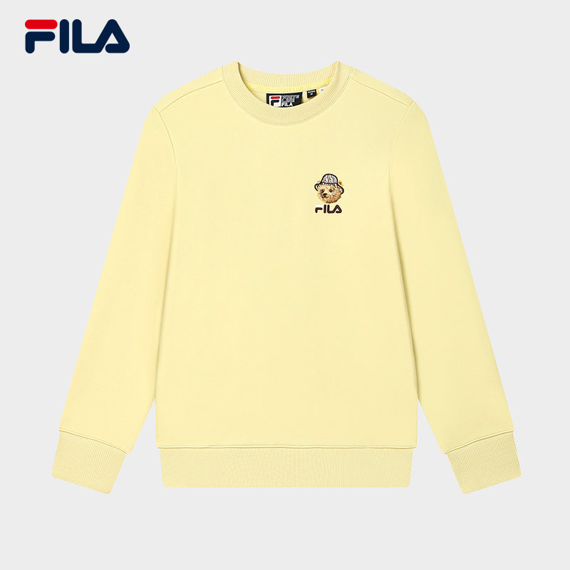 FILA CORE LIFESTYLE HERITAGE CLASSIC MONOGRAM Women Sweatshirt White