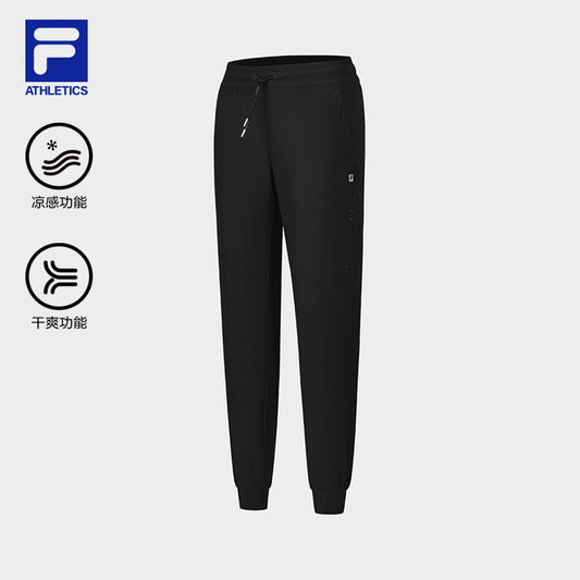 FILA CORE ATHLETICS BLACK Women Knit Pants (Black)