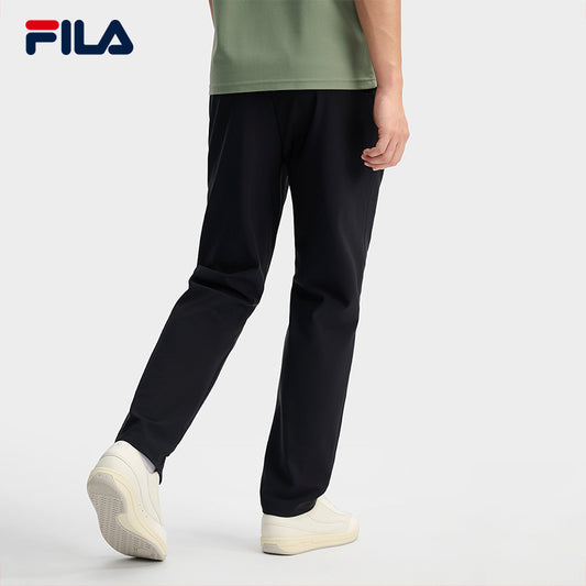 FILA CORE LIFESTYLE WHITE LINE THE GALLERIA VITTORIO EMANUELE II Men Knit Pants (Black / Matcha Khaki)