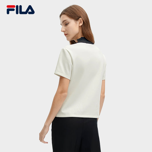 FILA CORE FILA MILANO CROSS OVER OTHERS Women's Short Sleeve T-shirt in White