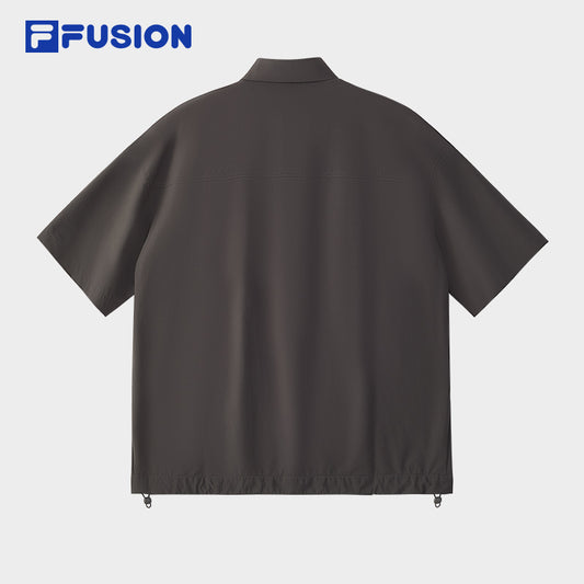 FILA FUSION INLINE FUSIONEER 1 Men Short Sleeves Shirt (Grey)