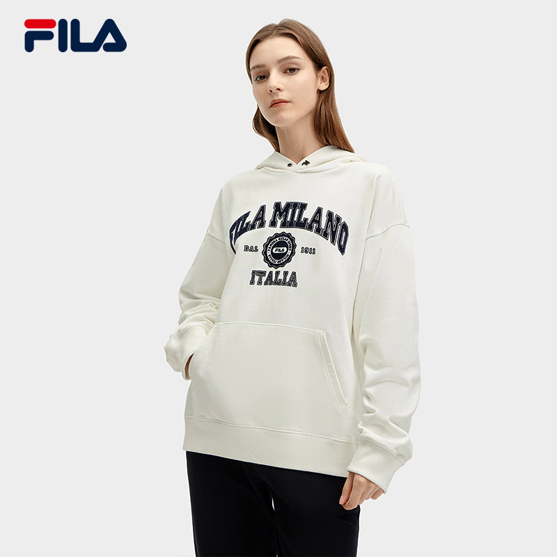 FILA CORE FILA MILANO CROSS OVER OTHERS Men's Hooded Sweater in White