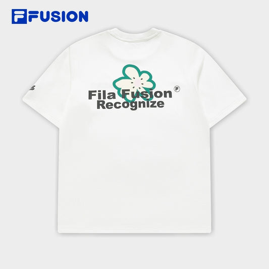 FILA FUSION INLINE CULTURE Women Short Sleeve T-shirt in White