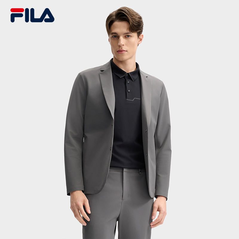 FILA CORE LIFESTYLE BLUE ART BRERA Men Casual Suit (Grey)