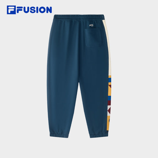 FILA FUSION CROSS OVER FILA X DOE LAND AHOY Men Knit Pants (Blue)