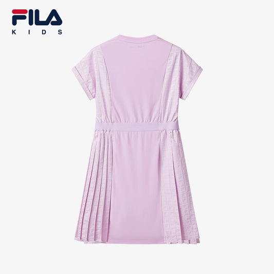 FILA KIDS WHITE LINE x RMN Girls Dress in Purple (Versailles Collections)