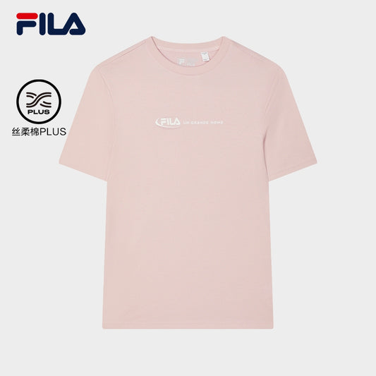 FILA CORE WHITE LINE FILA ORIGINALE Men Short Sleeve T-shirt in Pink