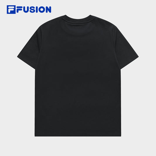 FILA FUSION INLINE CULTURE 1 Women Short Sleeve T-shirt (White / Black)