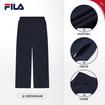FILA CORE LIFESTYLE EMERALD SUMMER BREEZE Women Woven Pants