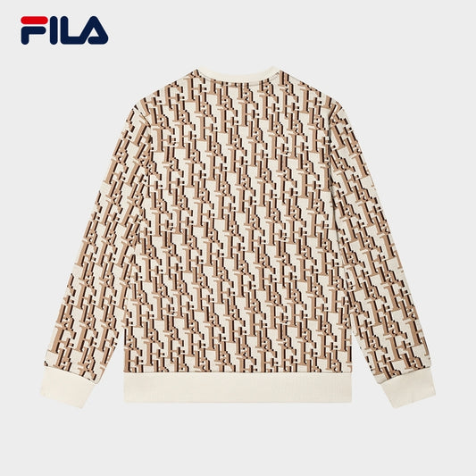 FILA CORE LIFESTYLE HERITAGE CLASSIC MONOGRAM Men Sweatshirt (Full Print)