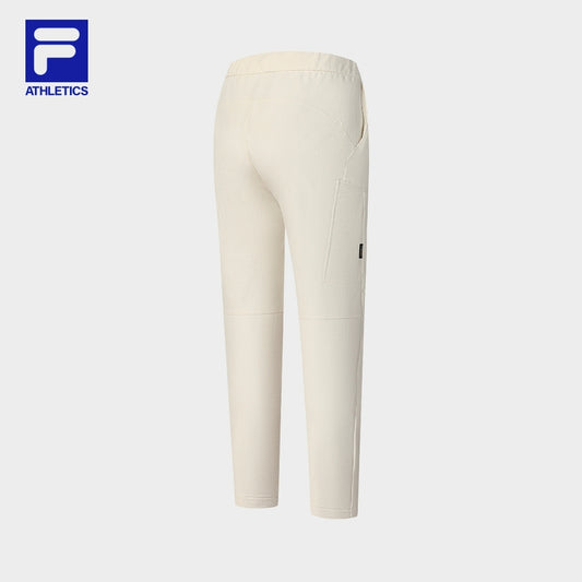 FILA CORE ATHLETICS EXPLORE X BBC EARTH PATHWAYS OF WONDER Women Woven Pants (Beige)