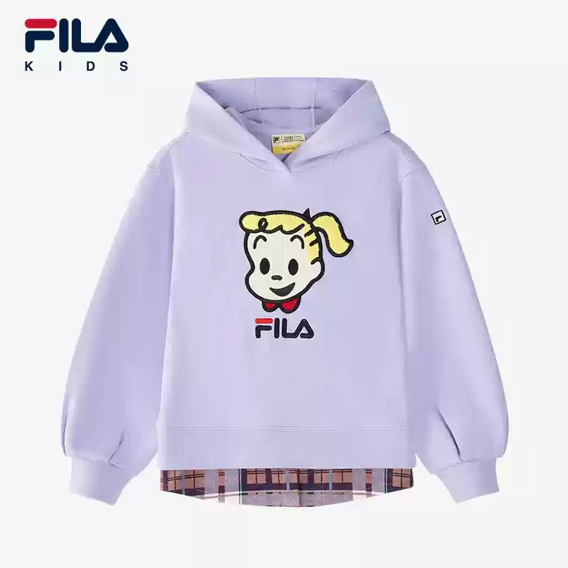 FILA KIDS X OSAMU GOODS GIRL'S HOODIE