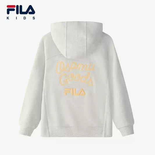 FILA KIDS X OSAMU GOODS GIRL'S KNIT ZIP COAT