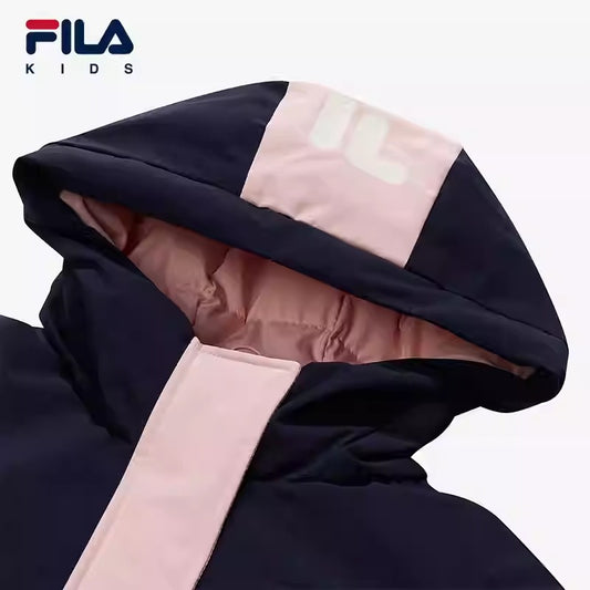 FILA KIDS ORIGNALE Girl's Mid Down Jacket