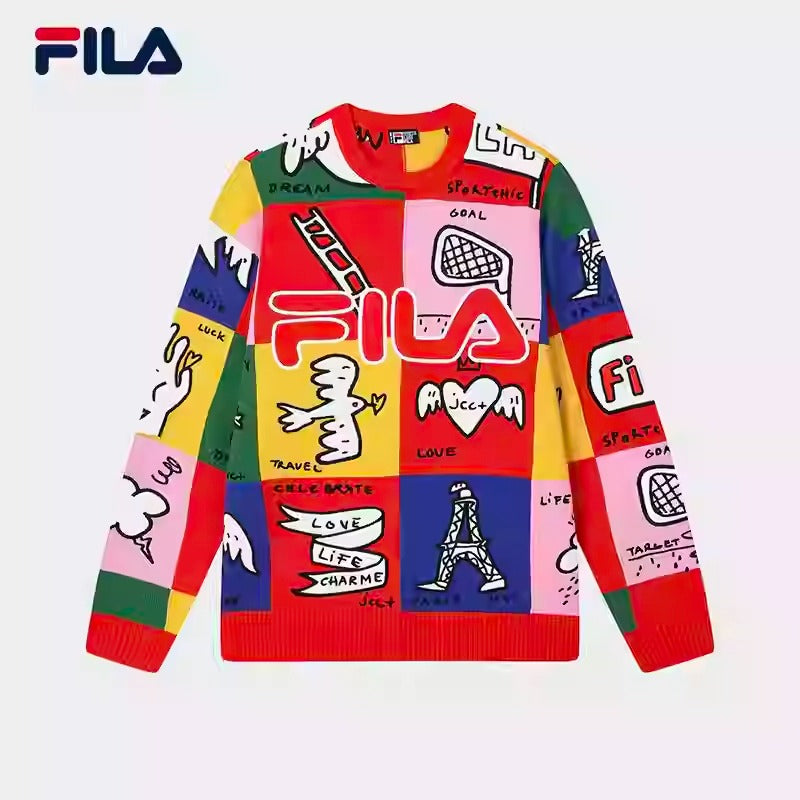 FILA KIDS CROSS OVER CHINESE NEW YEAR Boy's Woven Sweater