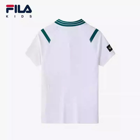 FILA KIDS PERFORMANCE GOLF Boy's Short Sleeve Polo T-Shirt