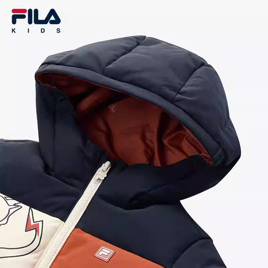 FILA KIDS WHITE LINE Boy's Down Jacket