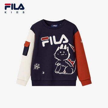 FILA KIDS LEGEND OF THE ALPS WHITE LINE Boy's Sweatshirt