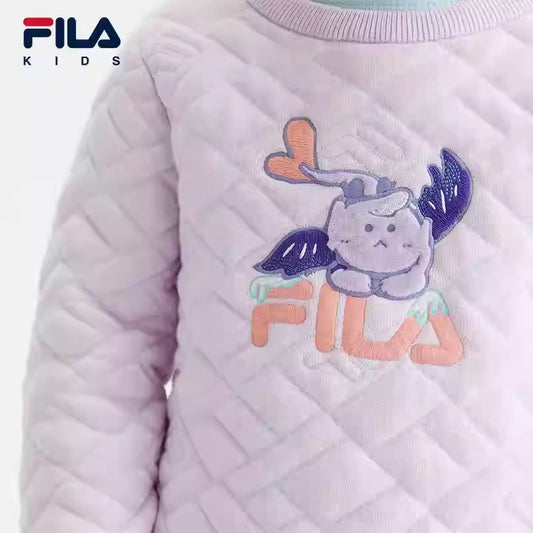 FILA KIDS LEGEND OF THE ALPS WHITE LINE Girl's Sweatshirt